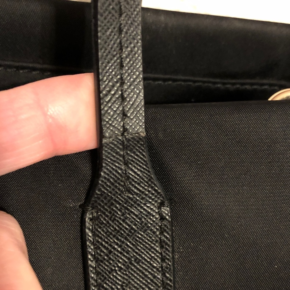 Kate Spade Classic Nylon Black Satchel Medium Size - Picture 5 of 8